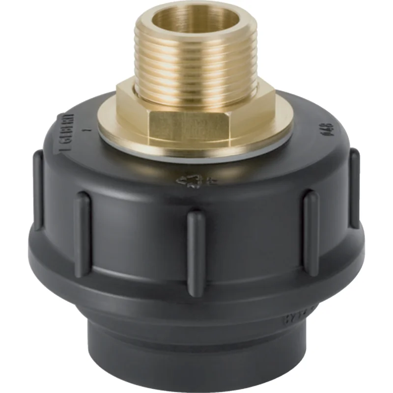 Adaptor drept Geberit cu filet exterior şi îmbinare filetată: d=50mm, G=3/4″