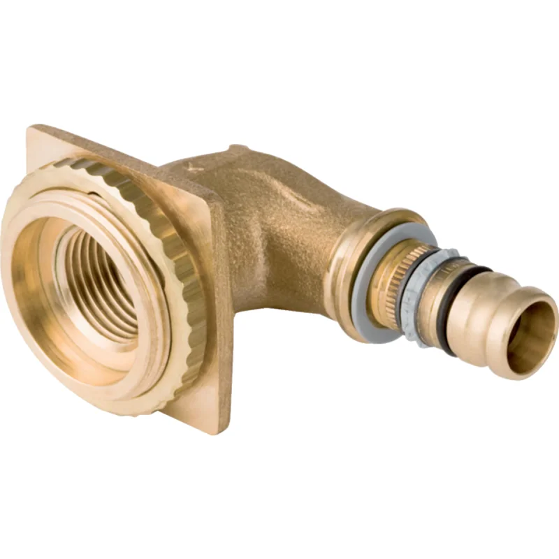 Cot de racordare Geberit Mepla, 90°, pentru rezervor încastrat: Material=Fontă roşie/fontă roşie fără plumb, d=16mm, Rp=1/2″