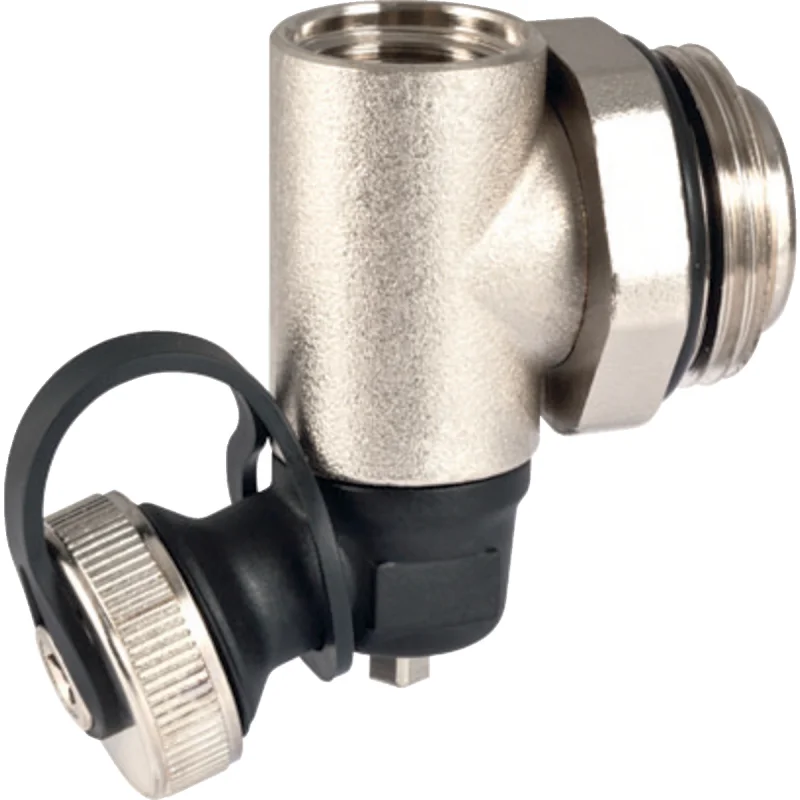 Element de capăt Geberit pentru distribuitor cu ventil de golire: CW617N, G=1″, Placat cu nichel