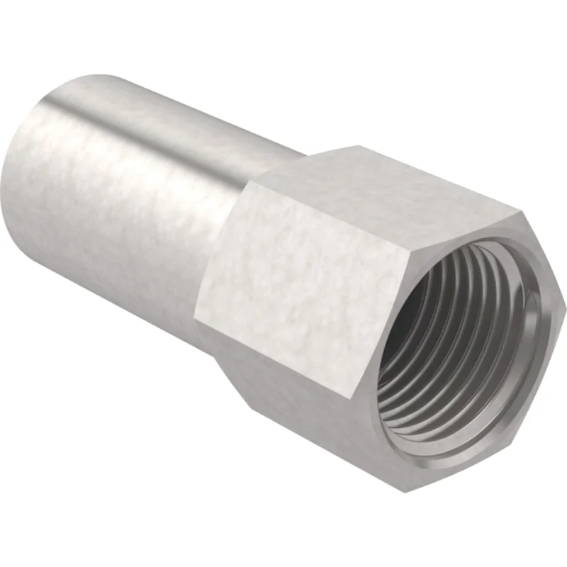 Adaptor Geberit Mapress Therm cu filet interior şi capăt drept: d=18mm, Rp=3/4″