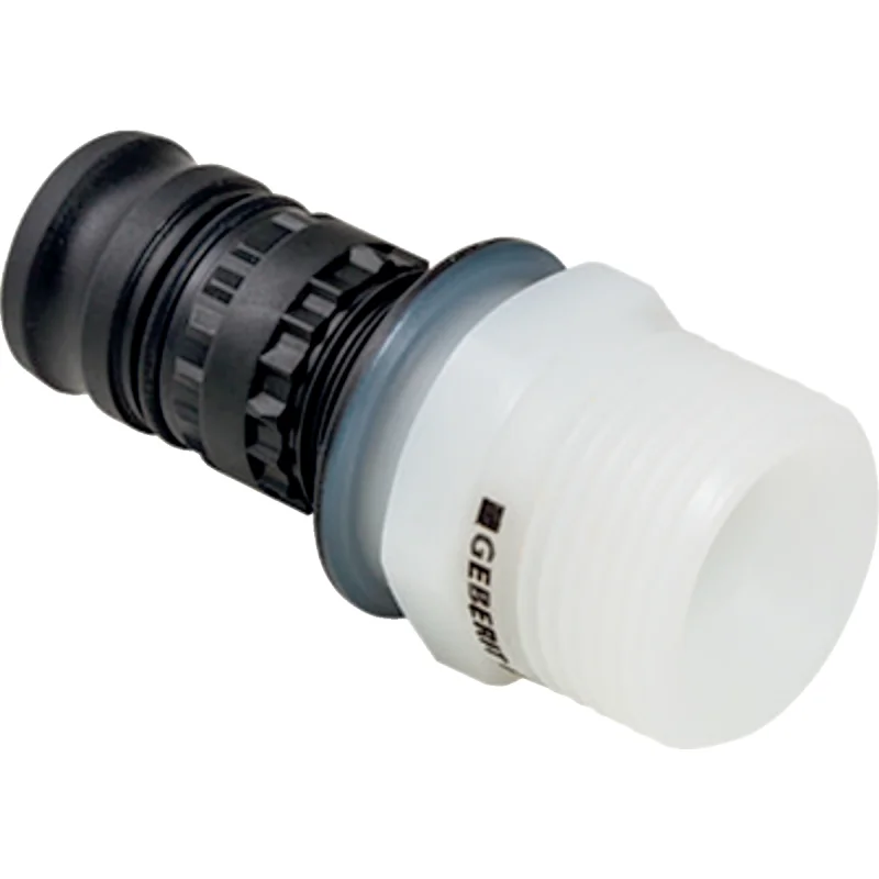 Adaptor Geberit Mepla, cu filet exterior, apă nepotabilă: PVDF, d=26mm, R=3/4″