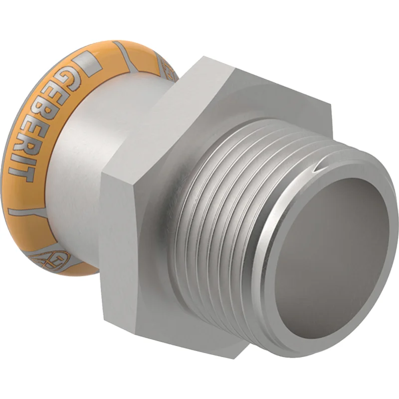 Adaptor Geberit Mapress Therm, cu filet exterior: d=15mm, R=1/2″