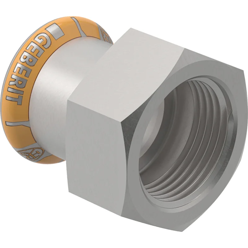 Adaptor Geberit Mapress Therm, cu filet interior: d=15mm, Rp=1/2″