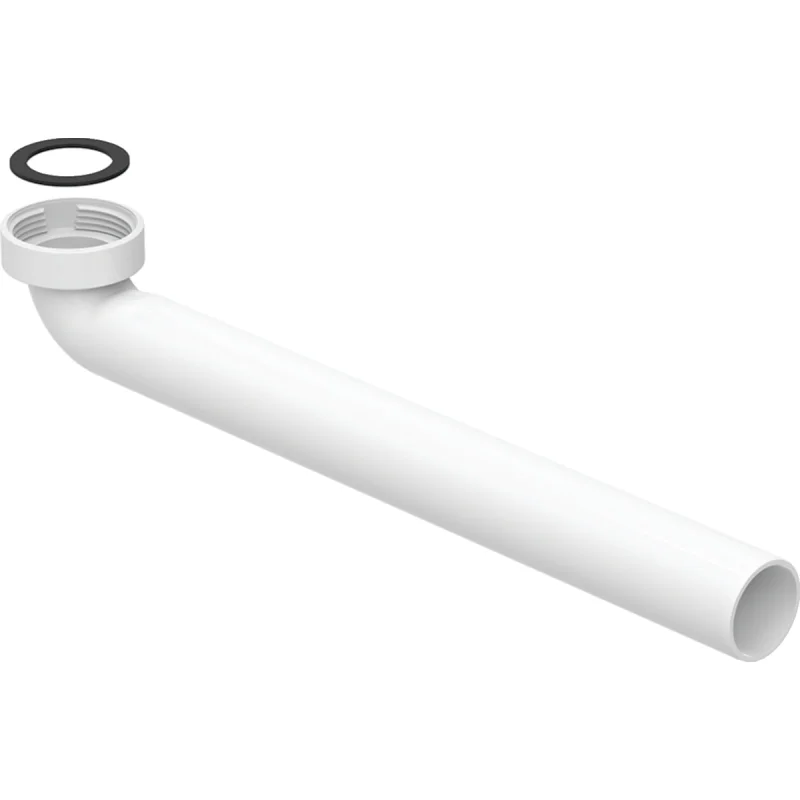 Cot de conectare Geberit cu piuliţă: d=32mm, G=1 1/4″, alb alpin